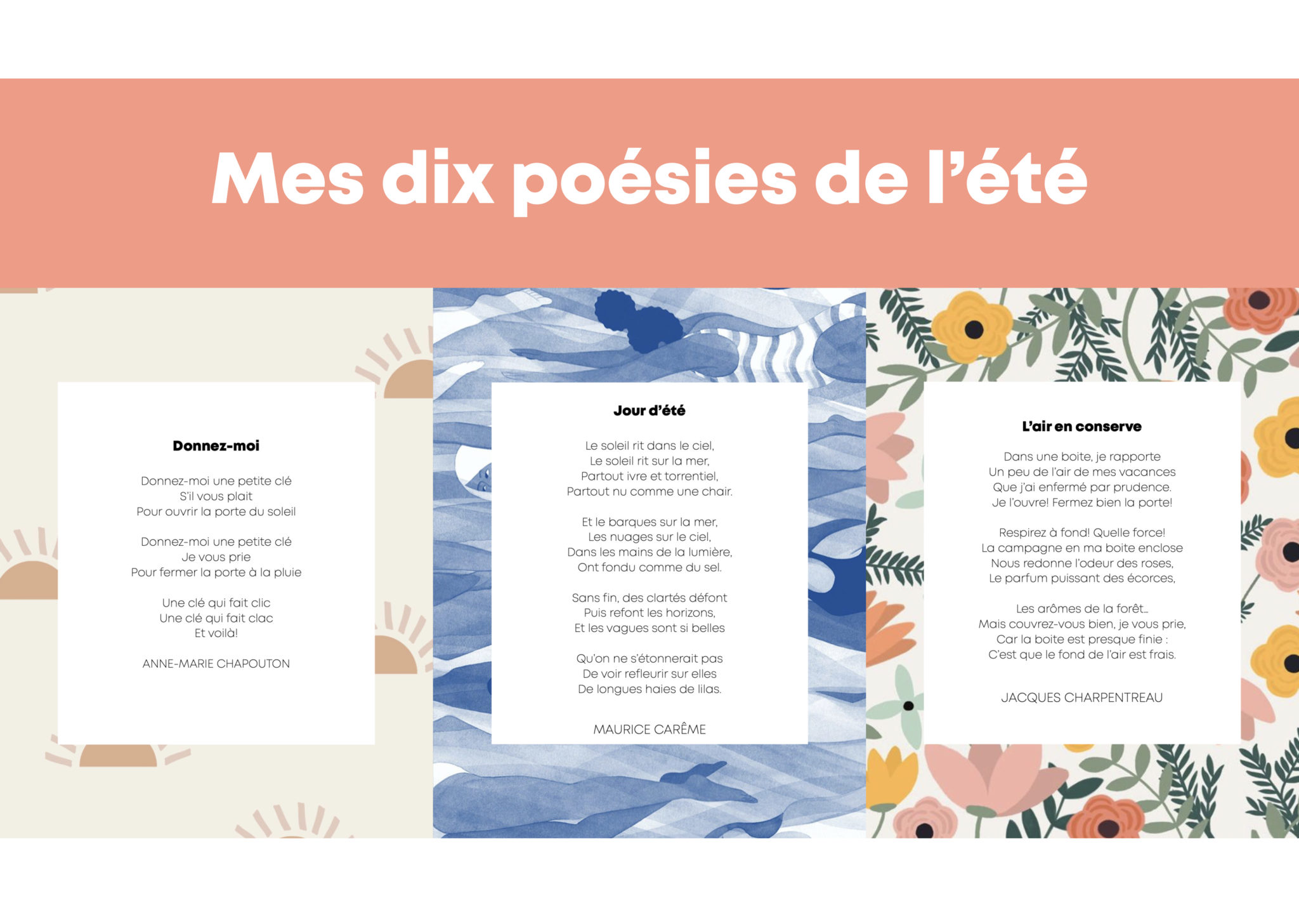 Poésies pour les quatre saisons – Bonjour Little World